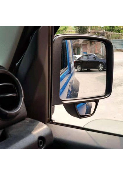 1 Çift Araba Ayarlanabilir Geniş Açı Arka Yan Ayna Görünümü Yardımcı Kör Nokta 2019 2020 Jimny JB64 JB74 ile Uyumlu (Yurt Dışından) modelleri