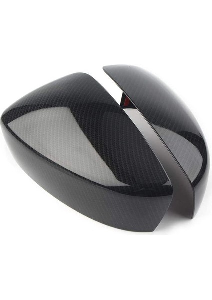 Uyumlu 6 Atenza 2019 2020 Karbon Fiber Stil Yan Kapı Kanat Dikiz Aynası Kapağı Trim Çıkartmalar Araba Aksesuarları (Yurt Dışından)