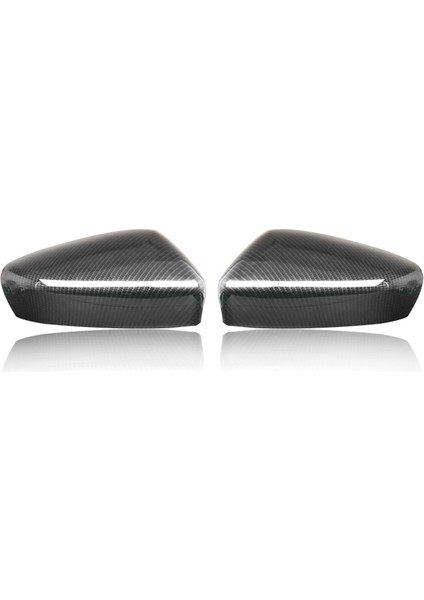 Uyumlu 6 Atenza 2019 2020 Karbon Fiber Stil Yan Kapı Kanat Dikiz Aynası Kapağı Trim Çıkartmalar Araba Aksesuarları (Yurt Dışından) indirimleri
