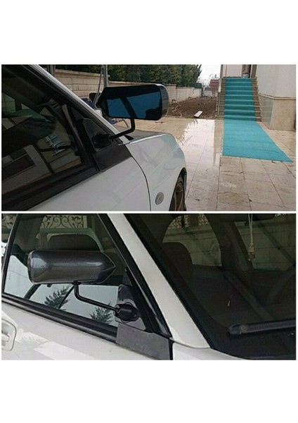1 Çift Evrensel F1 Tarzı Araba Yan Dikiz Aynaları Kapı Kanat Dikiz Aynası Abs ile Uyumlu Karbon Fiber Görünüm (Yurt Dışından) fiyatları