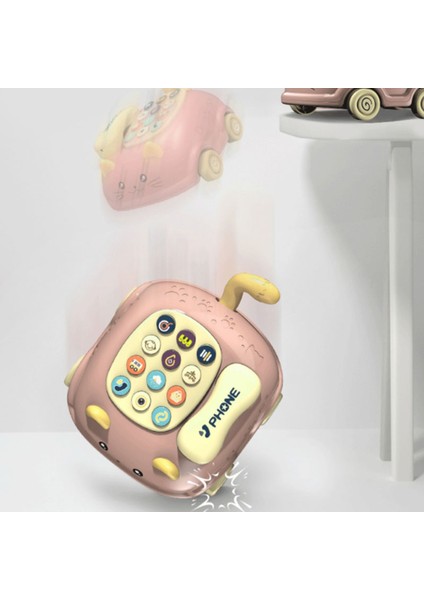 Müzikal Öğrenme, Erken Eğitim Oyuncak, Hafif Müzikli Bebek Simülasyonu Telefon Oyuncak, Çocuklara Hediyeler -Pembe (Yurt Dışından) indirimleri