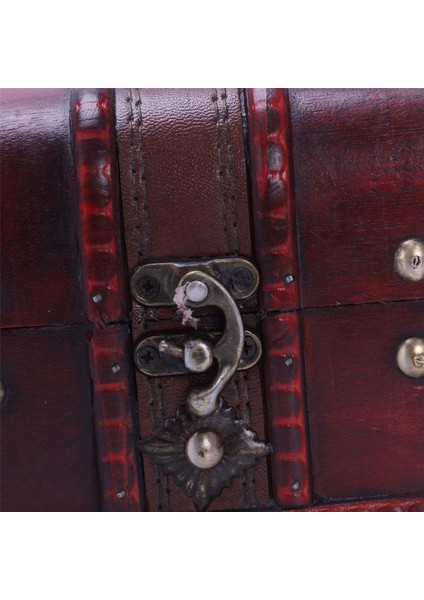 2x Çok Vintage Takı Kolye Bilezik Hediyeler Kutusu Depolama Organizatör Ahşap Kutular Boyutu: 16X11.5X10.2CM Türleri: Türleri 2 (Yurt Dışından)