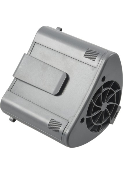 Taşınabilir Mini Mobil Klima Küçük Fan USB Şarj Edilebilir Asılı Bel Kişisel Seyahat ve Açık Kamp Mavi Gri (Yurt Dışından) fiyatları