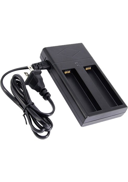 Kamera Pil Şarj Cihazı, Aksiyon Kamerası Hızlı Şarj Cihazı Abd Tak ile Uyumlu Akıllı Çift Şarjlı Pil Şarj Cihazı (Yurt Dışından)