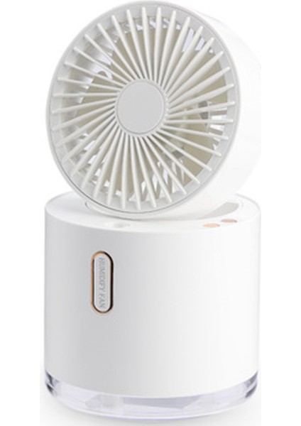 Katlanır Nemlendirici Fan Masaüstü Başınızı Sallayabilir Klima Fanı (Beyaz) (Yurt Dışından) indirimleri