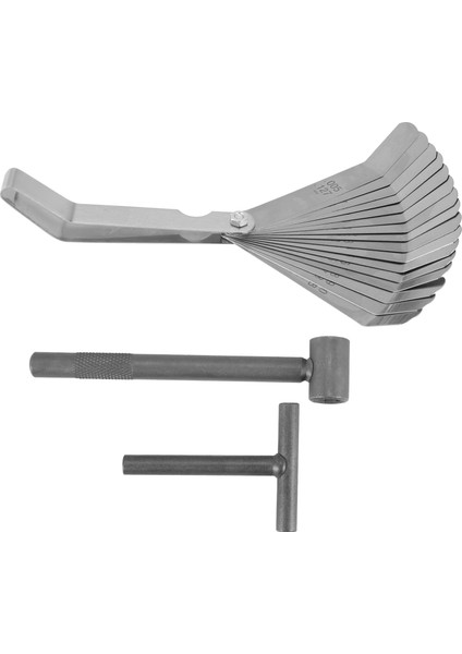3 Adet Motor Supap Vidası Ayar Anahtarı Aracı Vana Açıklığı Ayar Araçları + Feeler Ölçer 0.005 - 0.020 Inç (Yurt Dışından)
