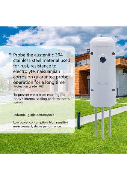Tuya Zigbee Kablosuz Toprak Nem Ölçer Sıcaklık Nem Test Cihazı Bitki Monitörü IP67 Su Geçirmez Dedektör Bahçe Için (Yurt Dışından) indirimleri