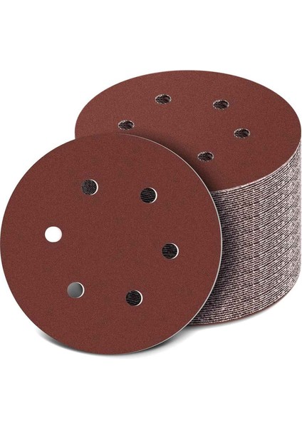150MM Zımpara Diski, 6 Inç Cırtlı Zımpara Pedleri, Rastgele Orbital Zımpara Makinesi Için 200 Adet Zımpara Kağıdı Seti Çeşitli Taşlar (Yurt Dışından) fiyatları