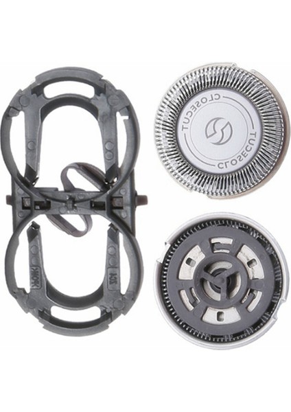 Philips PQ182 PQ183 PQ206 Için Abs Montaj Tutucu Kiti ile 2x Paslanmaz Çelik Evrensel Tıraş Bıçağı Tıraş Başlıkları (Yurt Dışından) modelleri