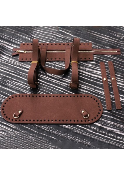 Diy El Yapımı Çanta Seti Aksesuarları Parçaları Çanta Alt Kilit Fermuar Omuz Çantası Askısı Çanta Sırt Çantası Kadınlar Için, Siyah (Yurt Dışından) fiyatları