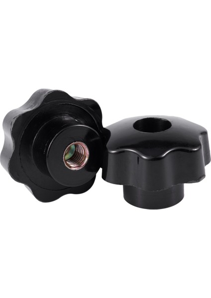 8 Adet M10 Dişi Dişli Somunlar 50MM Plastik Yıldız Başlı Sıkma Topuzu Kavrama (Yurt Dışından)