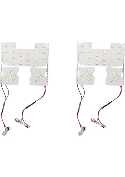6x LED DC12V Araba Okuma Iç Işık Paneli Kubbe Işık K2 2006-2017 Için (Yurt Dışından)