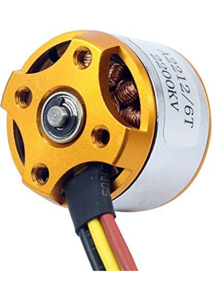 4 Adet 2212 2200KV Fırçasız Motor Montajlı 6t Dıy Rc Uçak Uçak ile Uyumlu Çok Helikopter Quadcopter Drone (Yurt Dışından)