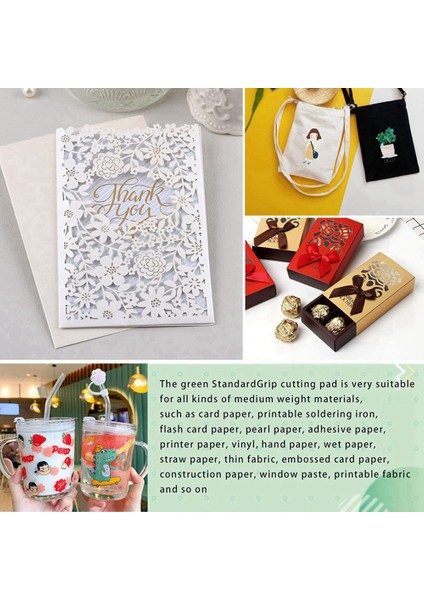 Cricut Maker 3/maker/explore 3/air 2/air/one (12X12 Inç) Kapitone Kriket Paspas Aksesuarları Için 6 Paket Kesme Paspasları (Yurt Dışından) indirimleri