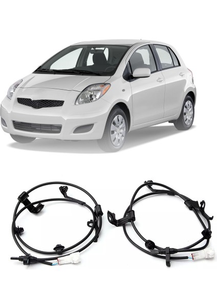 1 Çift Ön Sol ve Sağ Abs Tekerlek Hız Sensörü 2006-2012 Toyota YARIS,2008 - 2009 Scion Xd 89543-52030,89543-0D040 (Yurt Dışından)