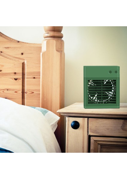 Mini Fan Şarj Klima Masaüstü Soğutucu Ofis Ev Için Küçük Su Soğutma, Beyaz (Yurt Dışından) modelleri