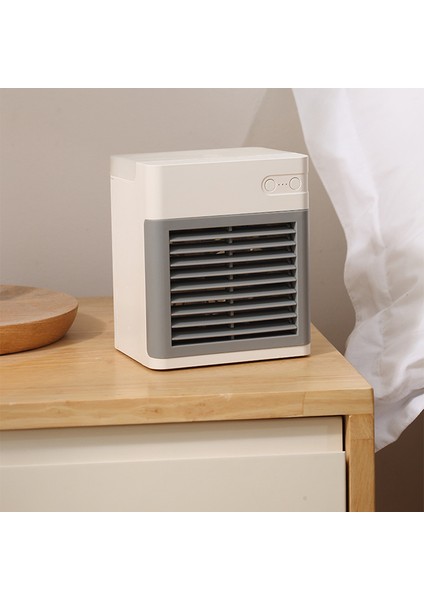 Mini Fan Şarj Klima Masaüstü Soğutucu Ofis Ev Için Küçük Su Soğutma, Beyaz (Yurt Dışından) fırsatları