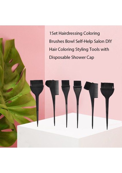 1 Takım Kuaförlük Boyama Fırçaları Kase Kendi Kendine Yardım Salonu Dıy Saç Boyama Şekillendirici Araçları Tek Kullanımlık Duş Başlığı (Yurt Dışından) indirimleri