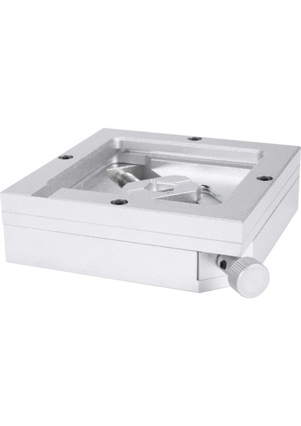 90MM Gümüş Bga Reballing Istasyonu Şablonlar Şablon Tutucu Fikstürü Jig Pcb Çip Lehimleme Rework Onarımı (Yurt Dışından)