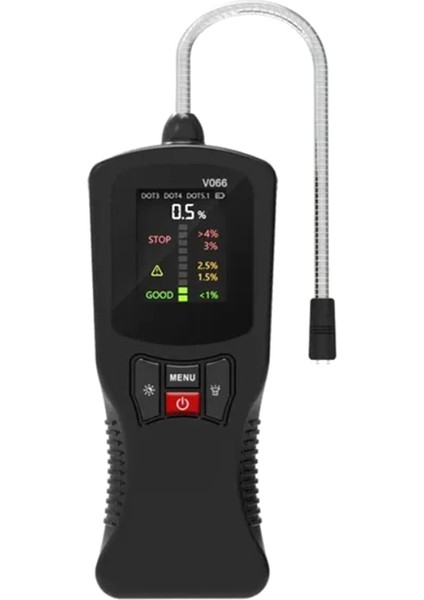 V066 Fren Yağı Dedektörü Araba Fren Yağı Nem Içeriği Test Cihazı Fren Yağı Dijital Ekran Teşhis Ediyor (Yurt Dışından)