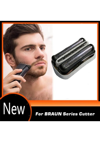 2x Yedek Tıraş Başlığı Braun 32S Serisi 301S 310S 320S 330S Kesici Yedek Kafa Elektrikli Tıraş Makinesi Aksesuarları (Yurt Dışından) modelleri