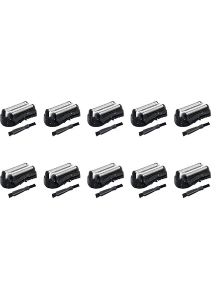 10X 32B Tıraş Başlığı Değiştirme Braun 32B Serisi 3 301S 310S 320S 330S 340S 360S 380S 3000S 3020S 3040S 3080S (Yurt Dışından)