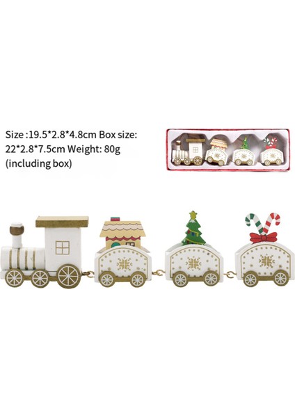 Декоративные Подарки,noel Masaüstü Dekorasyon Noel Ahşap Tren Şenlikli Süsleme Noel Baba-Kardan Adam Ev Noel Hediyesi Dekor (Yurt Dışından) modelleri