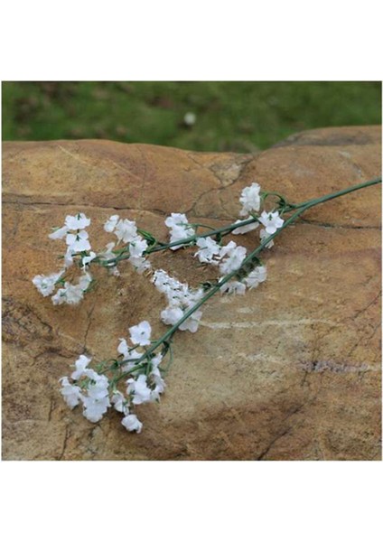 Человеческие Цветы,24 Saplı Yapay Beyaz Gypsophila Ipek Çiçek Demet Bebeğin Nefesi (Yurt Dışından)