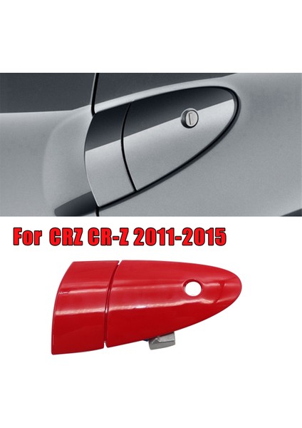 72181--003ZG Ön Sürücü Sol Kapı Dış Kol Düzeneği Crz -Z 2011-2015 Çektirme Anahtar Deliği Kırmızı (Yurt Dışından)