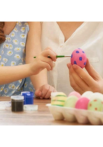100'LÜ Boş Boya Kutuları Paketi Temiz Depolama Boya Kapları Mini Boyama Kupası Kavanoz 5ml (Yurt Dışından)
