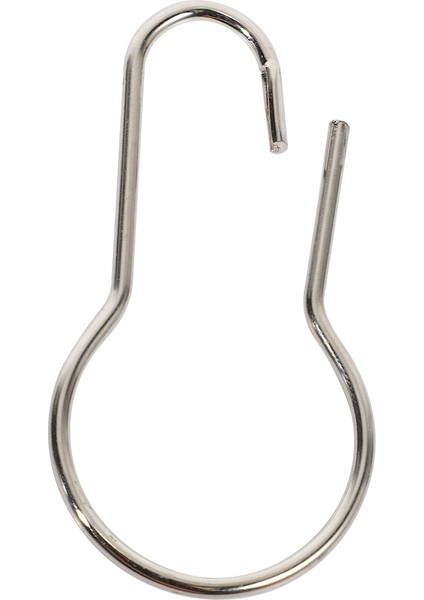 300 Adet Demir Duş Perdesi Kancası Halkası Armut Klipsi (Yurt Dışından) fırsatları