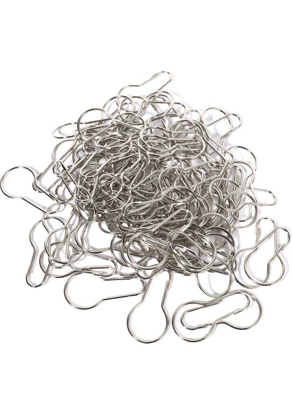 300 Adet Demir Duş Perdesi Kancası Halkası Armut Klipsi (Yurt Dışından) indirimleri