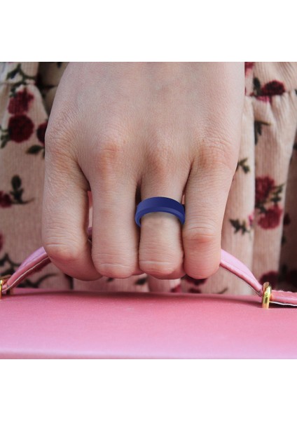 8mm Popüler Erkek Kadın Silikon Serin Yüzükler Silikon Alyans Çevre Açık Spor Ringx2 9 (Yurt Dışından) modelleri