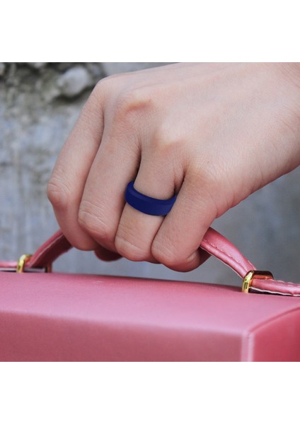 8mm Popüler Erkek Kadın Silikon Serin Yüzükler Silikon Alyans Çevre Açık Spor Ringx2 9 (Yurt Dışından) indirimleri