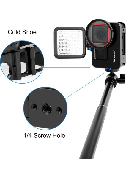 Pro/kamera ile Uyumlu Metal Koruyucu Çerçeve Tavşan Kafesi Çok Fonksiyonlu Kullanışlı Adaptör Çerçevesi (Yurt Dışından) fırsatları