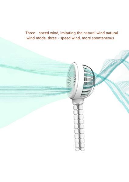 El Ayarlanabilir Fan Asılı Taşınabilir Yaz Hava Soğutucu Ofis Masaüstü Açık Seyahat El Soğutma Mavi (Yurt Dışından) fiyatları