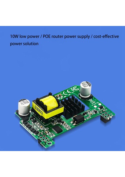 Poe Hat ile Uyumlu 5V2A Soğutuculu Ethernet Üzerinden Aktif Güç Hat 4 B/3b+ ile Uyumlu (Yurt Dışından)