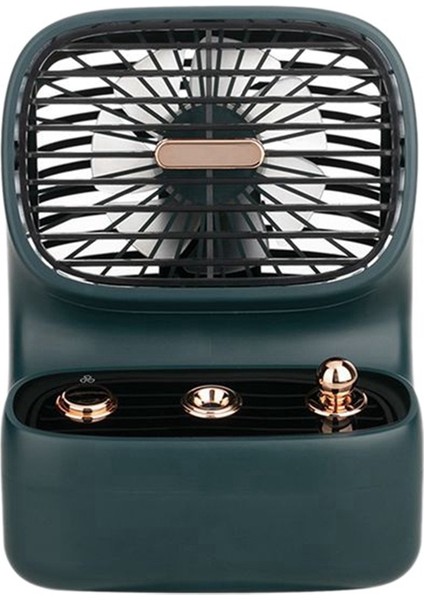 Taşınabilir Retro Fan USB Hava Soğutma Mini Klima Nemlendirici Masaüstü Soğutucu Ev-Yeşil Için (Yurt Dışından) fiyatları