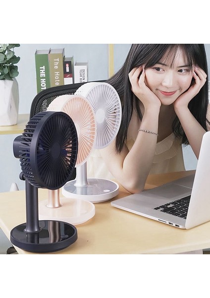 Taşınabilir Masaüstü Fan Hava Sirkülasyonu Kişisel Soğutma USB Şarjı Ofis Evleri Için Küçük Soğutucu (Yeşil) (Yurt Dışından)