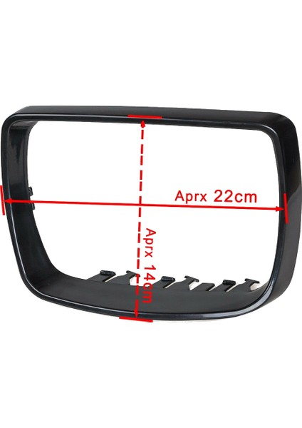 Uyumlu - E53 X5 2000 2001 2002 2003 2004 2005 2006 Yolcu Sağ Yan Ayna Kapağı Kapak Trim Halkası Çerçeve 51168254904 (Yurt Dışından) fırsatları