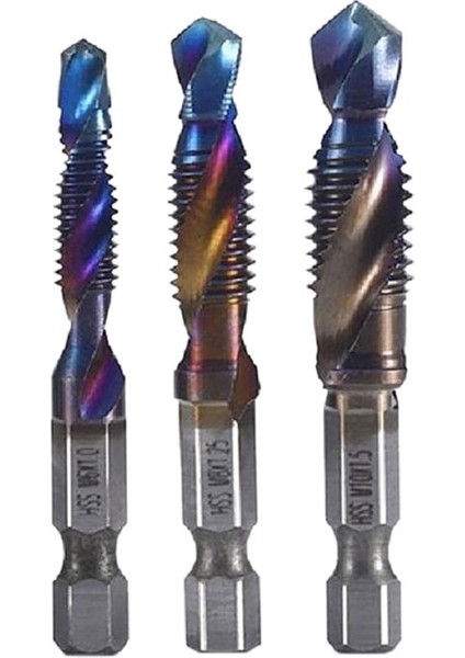 6 Adet Uç Seti Hss Kombinasyon Matkap Ucu Altıgen Saplı Matkap Bileşik Musluk Yumuşak Metal Alüminyum Plaka ile Uyumlu (Yurt Dışından) indirimleri