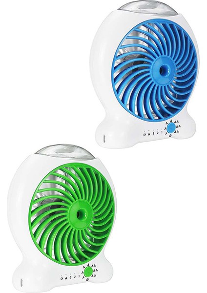 Taşınabilir Mini USB Fan Soğutucu Ev Şarj Edilebilir Su Sisi Soğutma Masaüstü Bilgisayarlar Klima Nemlendirici Mavi (Yurt Dışından) fiyatları