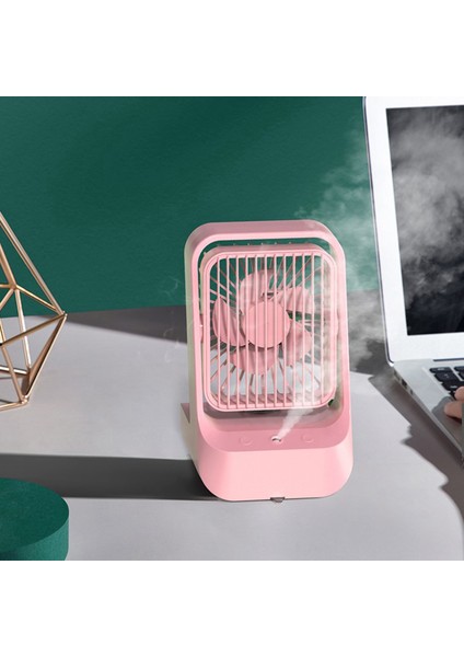 Taşınabilir Mini USB Masaüstü Nemlendirici Hava Soğutucu Fan Ev Ofis Su Nemlendirme Sisleme Soğutma Fanları - Beyaz (Yurt Dışından) fırsatları