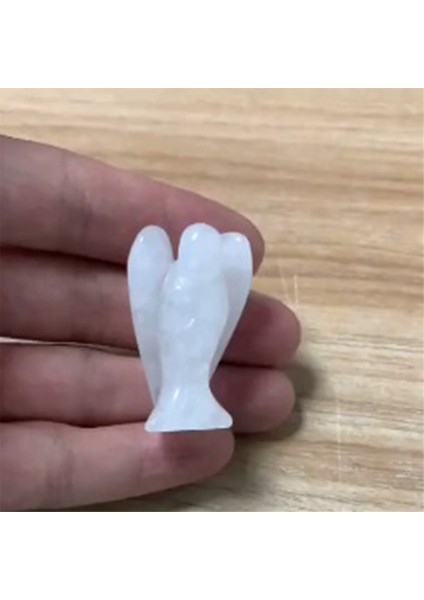 Taş Beyaz Yeşim Güzel Oyma Kristal Melek Taş Heykeli Figürler Reiki Şifa Süsleme (Yurt Dışından) fiyatları