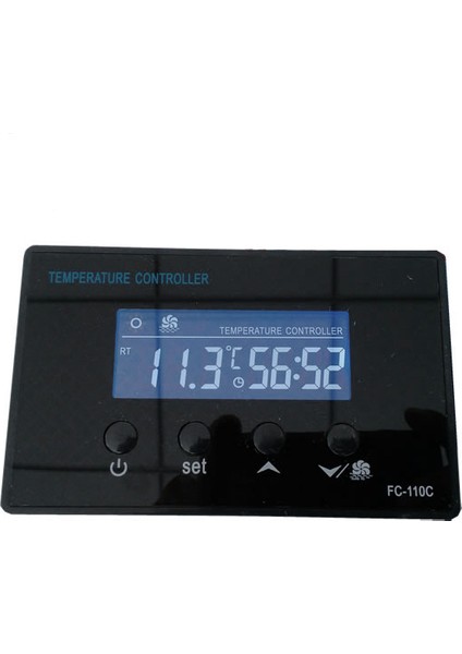 FC-110C 230V10A LCD Mini Sauna Odası Ayak Spa Dijital Sıcaklık Kontrol Cihazı ile Geri Sayım Sayacı Regülatörü Termostat (Yurt Dışından)