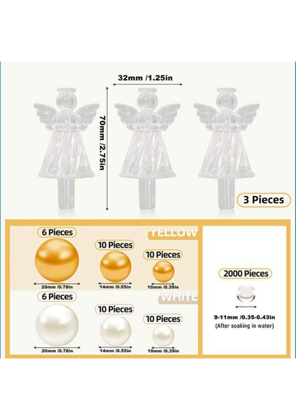 Декоративные Подарки,noel Vazo Dolgusu Su Jeli Boncukları - Vazolar Için Yüzen Inciler, Berrak Su Boncukları Şeker Kamışı Vazo Dolguları Dekor A (Yurt Dışından) modelleri