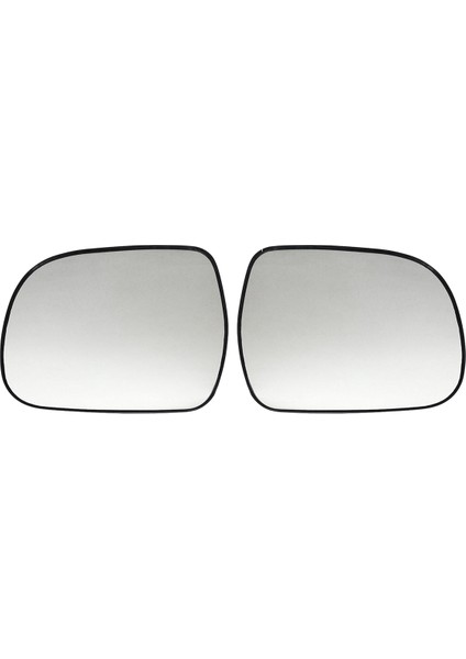 Sol + Sağ Kapı Kanat Yan Ayna Cam Isıtmalı Destek Plakalı Rx 2003 - 2008 2005 - 2010 ile Uyumlu (Yurt Dışından)