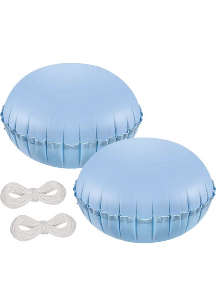 2 Paket 4 x 4 Ft Havuz Yastıkları Yer Üstü Havuzla Uyumlu, 0,3 mm Kalın Havuz Kapağı Hava Yastığı, Yer Üstü Havuz Aksesuarları (Yurt Dışından)