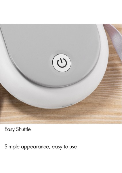 Taşınabilir Sevimli Asılı Fan USB Kişisel Mini Kolye Açık Ofis Seyahat Için 3 Hız Dilsiz Hava Soğutucu (Yurt Dışından)