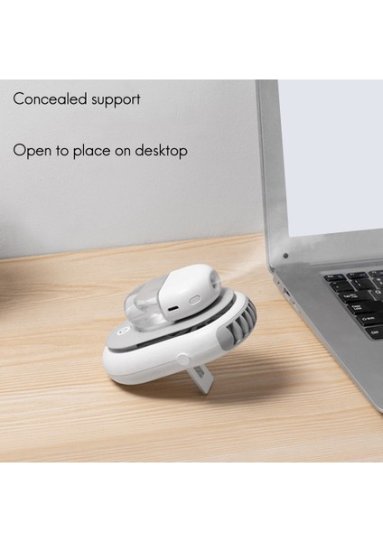 Taşınabilir Sevimli Asılı Fan USB Kişisel Mini Kolye Açık Ofis Seyahat Için 3 Hız Dilsiz Hava Soğutucu (Yurt Dışından) modelleri